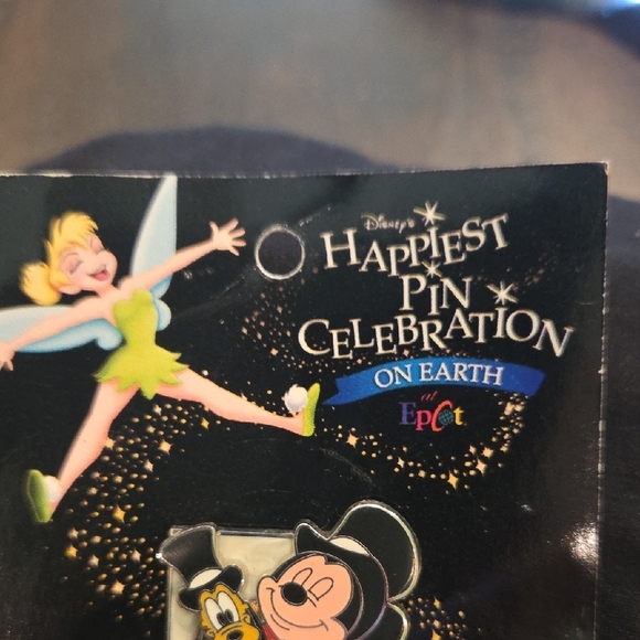 Disney Happiest Pin Celebration With Mickey Mouse Ans Pluto Limited Edition 1000 - Picture 3 of 5